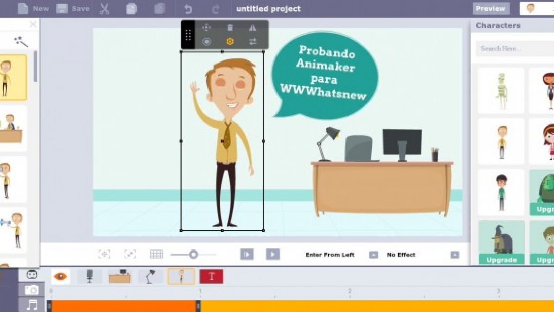 animaker, para crear animaciones y exportar el vídeo, directamente desde  Internet – Bienestar Institucional