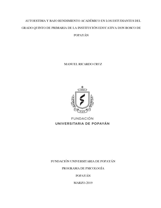 AUTOESTIMA Y BAJO RENDIMIENTO ACADÉMICO EN LOS ESTUDIANTES DEL.pdf