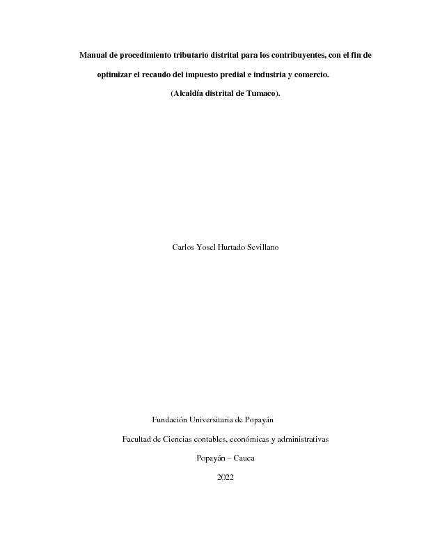 Proyecto MANUAL DE PROCEDIMIENTO TRIBUTARIO DISTRITAL..pdf