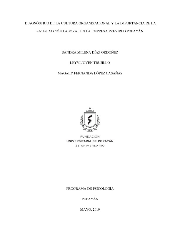 DIAGNÓSTICO DE LA CULTURA ORGANIZACIONAL Y LA IMPORTANCIA DE LA SATISFACCIÓN LABORAL EN LA EMPRES.pdf