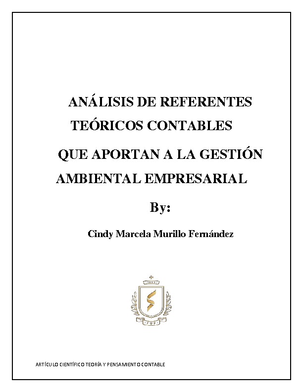 ANALISIS DE REFERENTES TEÓRICOS CONTABLES QUE APORTAN A LA GESTION AMBIENTAL EMPRESARIAL.pdf