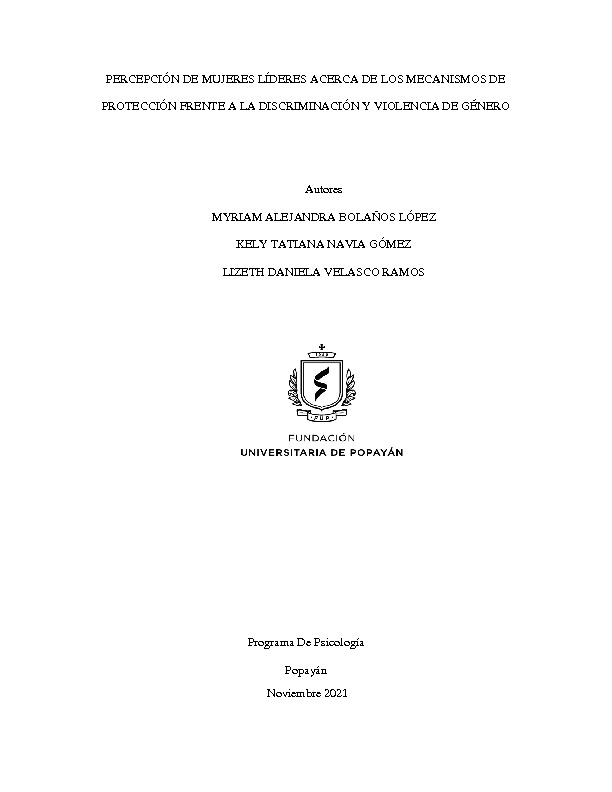 G 282 PERCEPCION DE MUJERES LIDERES ACARCA DE LOS MECANISMOS DE PROTECION.pdf