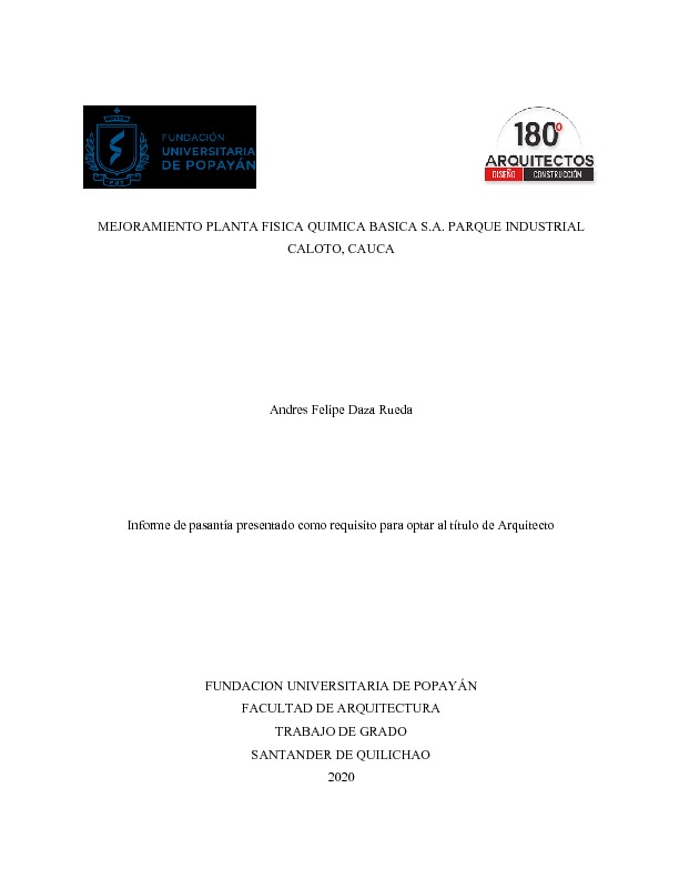 MEJORAMIENTO PLANTA FISICA QUIMICA BASICA S.A. PARQUE INDUSTRIAL CALOTO, CAUCA.pdf