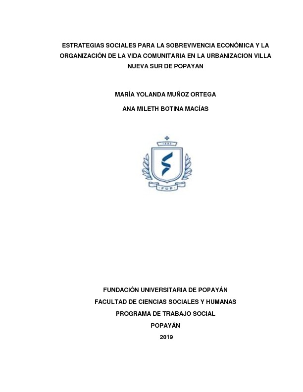 ESTRATEGIAS SOCIALES PARA LA SOBREVIVENCIA ECONÓMICA Y LA ORGANIZACIÓN DE LA VIDA COMUNITARIA.pdf