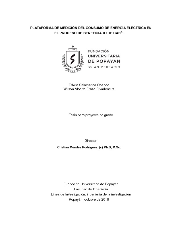 PLATAFORMA DE MEDICIÓN DEL CONSUMO DE ENERGÍA ELÉCTRICA EN EL PROCESO DE BENEFICIADO DE CAFÉ..pdf