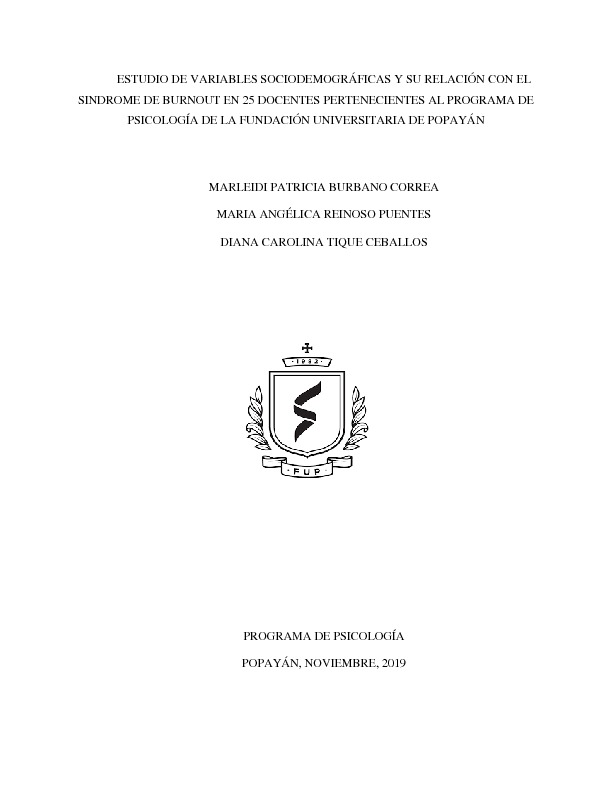 ESTUDIO DE VARIABLES SOCIODEMOGRÁFICAS Y SU RELACIÓN CON EL SINDROME DE BURNOUT  2.pdf