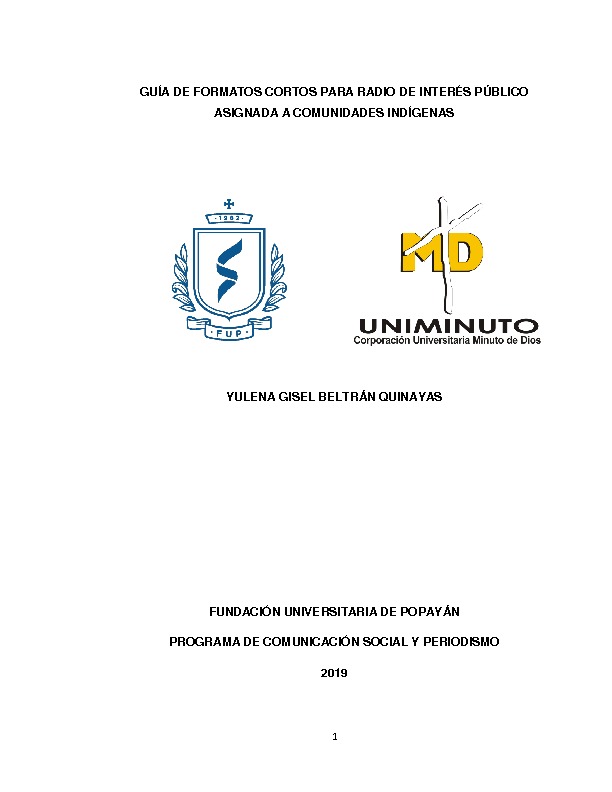 GUÍA DE FORMATOS CORTOS PARA RADIO DE INTERÉS PÚBLICO ASIGNADA A COMUNIDADES INDÍGENAS.pdf