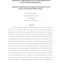 EXPERIENCIAS Y CAMBIOS PSICOSOCIALES EN LA LABOR EDUCATIVA DE LAS DOCENTES DEL HOGAR INFANTIL JUANITA.pdf