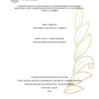 COMPARACION DE LA APLICACIÓN DEL SUBPROGRAMA DE SEGURIDAD INDUSTRIAL CASO LA MEZCALERA DON COPIO .pdf