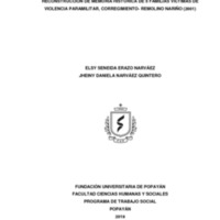 RECONSTRUCCIÓN DE MEMORIA HISTÓRICA DE 5 FAMILIAS VÍCTIMAS DE VIOLENCIA PARAMILITAR, CORREGIMIENT.pdf